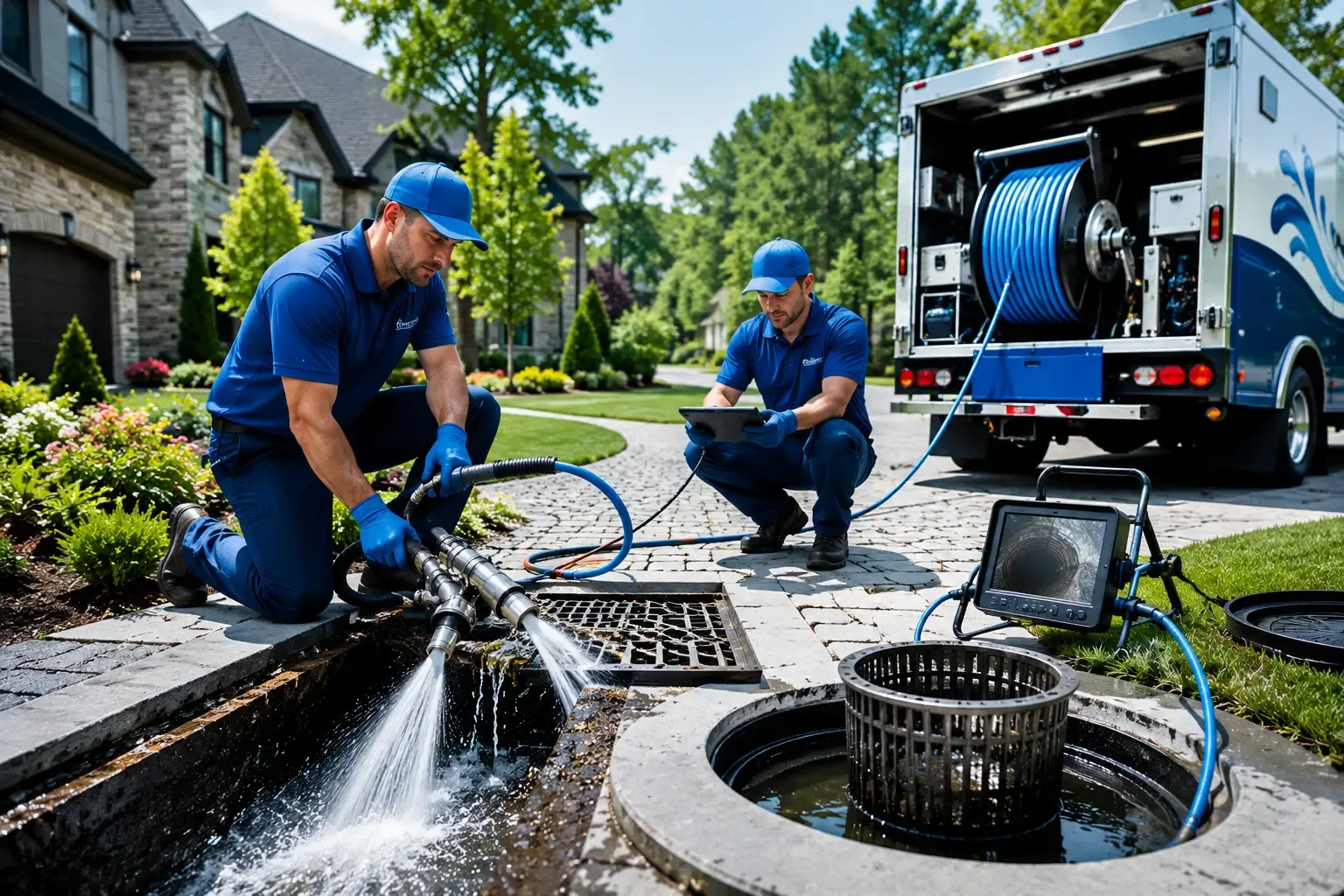 Local outdoor drain cleaning professionals in Francis Creek, WI